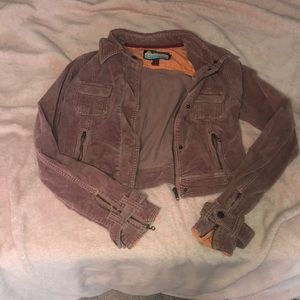 Size large cropped jacket